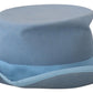 Elegant Light Blue Top Hat