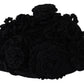 Black Wool Knit Winter Beanie Hat