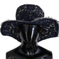 Elegant Wide Brim Blue Hat
