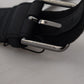 Elegant Monochrome Belt with DG Logo