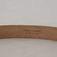 Elegant Mint Green Leather Belt