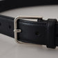 Elegant Dual-Tone Leather Belt