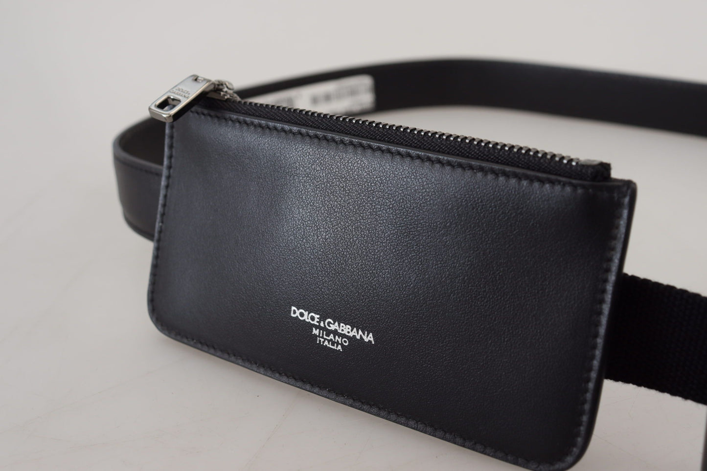 Elegant Leather Belt with Airpod Case & Coin Purse
