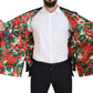 Elegant Double Breasted Wool Silk Blazer