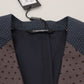 Elegant Multicolor Cotton Blazer