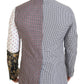 Multicolor Cotton Slim Fit Blazer
