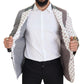 Multicolor Cotton Slim Fit Blazer