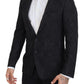 Elegant Slim Fit Peak Lapel Blazer