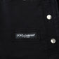 Iconic Black Cotton Denim Jacket