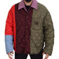 Elegant Quilted Multicolor Jacket