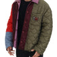 Elegant Quilted Multicolor Jacket