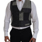 Multicolor Formal Dress Vest