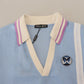 Elegant Light Blue Linen Tee