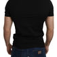 Elegant Short Sleeve Crew Neck Tee