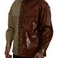 Elegant Multicolor Silk Casual Button-Down Shirt