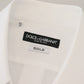 Elegant White Slim Fit Dress Shirt