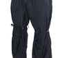 Elegant Blue Washed Cotton Pants