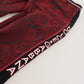 Elegant Red Wool Trousers for Men