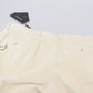 Elegant Off White Cotton Blend Pants
