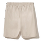 Beige Stretch Cotton Bermuda Shorts