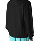Sleek Cotton Hooded Sweatshirt with Logo Print