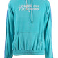 Light Blue Cotton Terry Hooded Sweatshirt