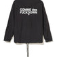 Sleek Nylon Bomber Jacket with Signature Prints