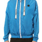Elite Light Blue Nylon Rain Jacket