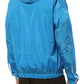 Elite Light Blue Nylon Rain Jacket