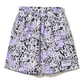 Abstract Print Stretch Bermuda Shorts