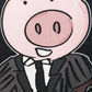Pig Family Graphic Sport Pants - Exclusive Design