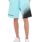 Chic Light Blue Bermuda Cotton Shorts