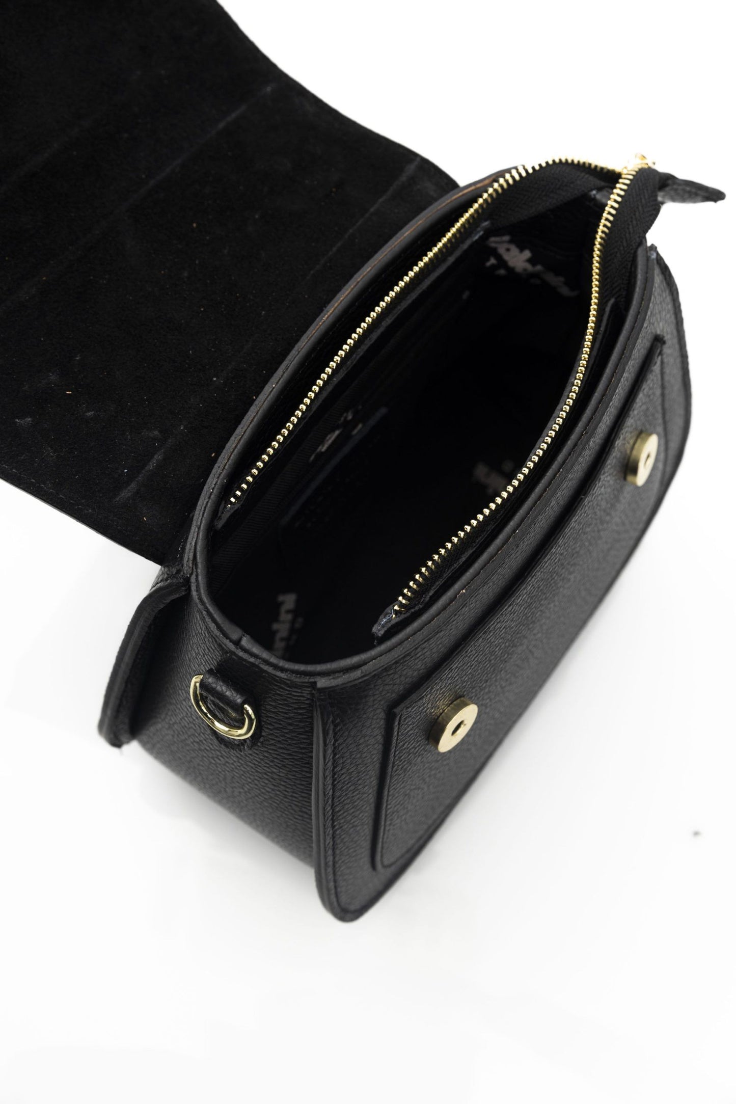 Black Leather Women Handbag