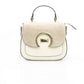 White Leather Women Shoulder Bag