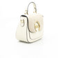 White Leather Women Shoulder Bag