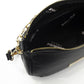 Black Leather Women Shoulder Bag