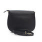 Black Leather Women Crossbody Bag