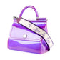 Elegant Purple Sicily Tote - Iconic Charm