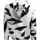 UFO Print Cotton Sweatshirt with Pink Logo
