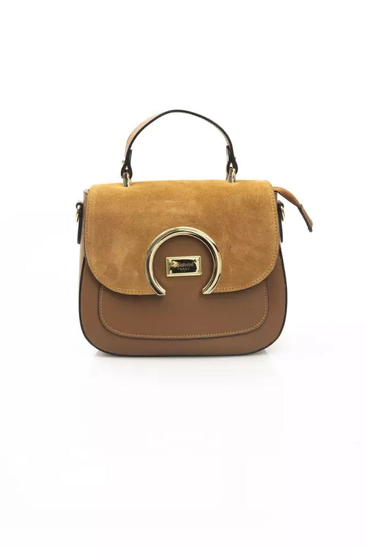 Brown Cow Leather Women Shoulder Bag