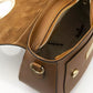 Brown Cow Leather Women Shoulder Bag
