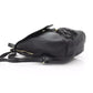 Black Cow Leather Women Backpack