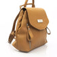 Brown Cow Leather Women Backpack