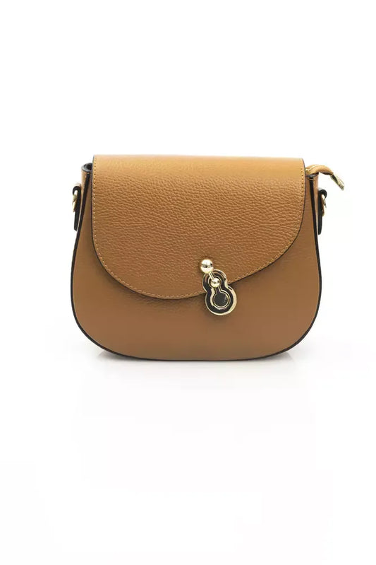 Brown Leather Women Shoulder Bag
