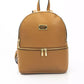 Brown Cow Leather Women Backpack