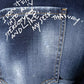Chic Cool Guy Paint-Splattered Jeans