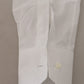 Elegant Slim Fit White Martini Dress Shirt