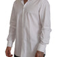 Elegant Slim Fit White Dress Shirt