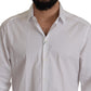Elegant Slim Fit White Dress Shirt