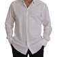 Elegant Slim Fit White Dress Shirt